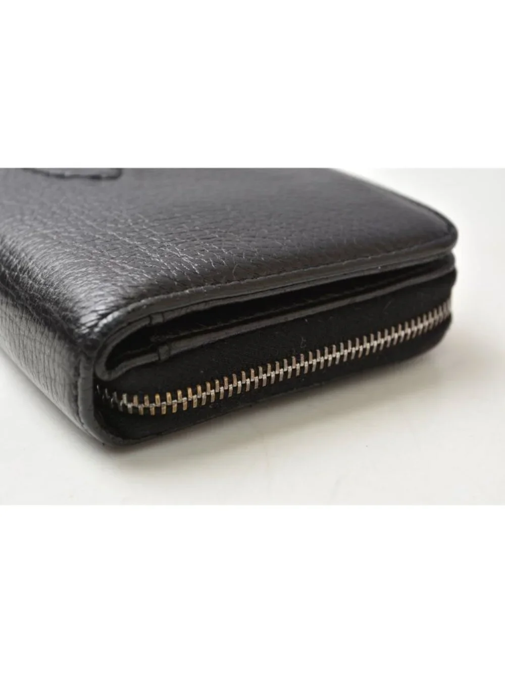 Chanel Wallet Vintage CC Stitch CC Logo Black